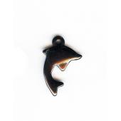 Hematite Charms Dolphin